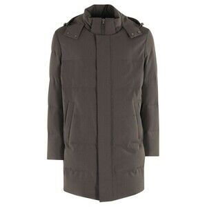 Montecore Padded Long Jacket With Removable Hood - NWT